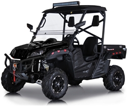 CARB Approved! BMS COLT 700 LSX 2S 700cc 2 Seater UTV EFI ECU 43hp 2WD/4WD Switchable, Automatic CVT P/R/N/L/H, Electric Power Steering, 4 Wheel Disc Brakes, Bluetooth/Dual Speakers/MP3/Radio, Double Windshield, Hard Roof