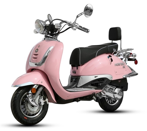 CARB Approved BMS Heritage 150cc Scooter Special Edition 99.9% assembled