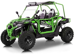 Fully assembled BMS Sniper T350 Full Sized Side x Side Water Cooled, Automatic with Reverse 4x2, LED Lights, 27" Monster Tires, free shipping to  your home or business, free helmet. 6 months warranty, life-time technical support